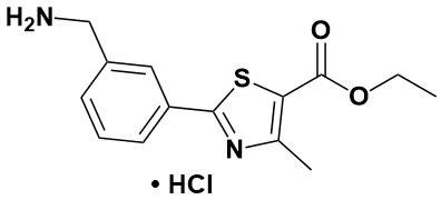 2-(3-(氨基甲基)苯基)-4-甲基噻唑-5-羧酸乙酯盐酸盐|Ethyl 2-(3-(Aminomethyl)Phenyl)-4-Methylthiazole-5-Carboxylate Hydro