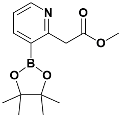 2-(3-(4,4,5,5-四甲基-1,3,2-二氧硼杂环戊烷-2-基)吡啶-2-基)乙酸甲酯|Methyl 2-(3-(4,4,5,5-Tetramethyl-1,3,2-Dioxaborolan-