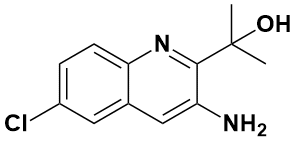 2-(3-氨基-6-氯喹啉-2-基)丙-2-醇|2-(3-Amino-6-Chloroquinolin-2-Yl)Propan-2-Ol|916056-79-6|Adamas|98%|RG|100mg