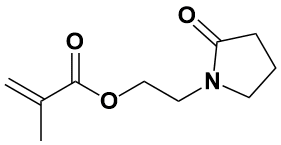 2-(2-氧代吡咯烷-1-基)乙基甲基丙烯酸酯|2-(2-Oxopyrrolidin-1-yl)ethyl methacrylate|946-25-8|Adamas|97% (stabilized w