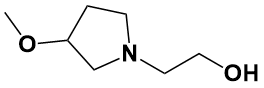 2-(3-甲氧基吡咯烷-1-基)乙醇|2-(3-Methoxypyrrolidin-1-yl)ethanol|1353970-68-9|Achem-block|97%|50mg