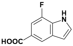 7-氟-1H-吲哚-5-羧酸|7-Fluoro-1H-Indole-5-Carboxylic Acid|256935-99-6|Adamas|97%|RG|100mg