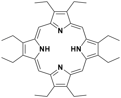 2,3,7,8,12,13,17,18-八乙基-21H,23H-卟吩|2,3,7,8,12,13,17,18-Octaethyl-21H,23H-Porphine|2683-82-1|Adamas|9