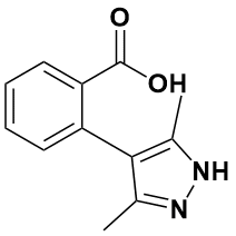 2-(3,5-二甲基-1H-吡唑-4-基)苯甲酸|2-(3,5-Dimethyl-4-Pyrazolyl)Benzoic Acid|321309-43-7|韶远|≥95%|1g
