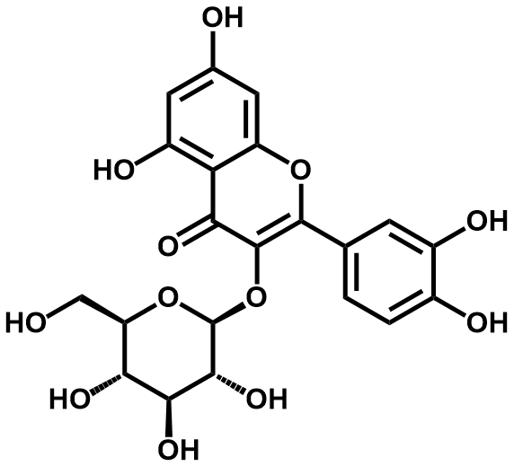 2-(3,4-二羟基苯基)-5,7-二羟基-3-(((2S,3R,4S,5S,6R)-3,4,5-三羟基-6-(羟甲基)四氢-2H-吡喃-2-基)氧基)-4H-苯并吡喃-4-酮|2-(3,4-Dihy