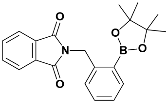 2-(2-(4,4,5,5-四甲基-1,3,2-二氧硼杂环戊烷-2-基)苄基)异吲哚啉-1,3-二酮|2-(2-(4,4,5,5-Tetramethyl-1,3,2-Dioxaborolan-2-Yl