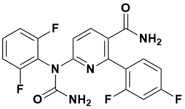 2-(2,4-二氟苯基)-6-(1-(2,6-二氟苯基)脲基)烟酰胺|2-(2,4-Difluorophenyl)-6-(1-(2,6-difluorophenyl)ureido)nicotinami