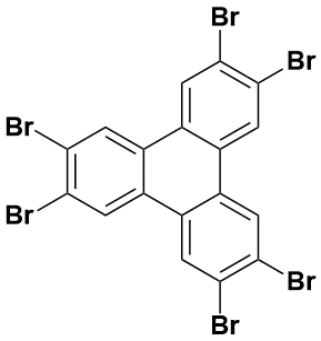 2,3,6,7,10,11-六溴苯并[9,10]菲|2,3,6,7,10,11-Hexabromotriphenylene|82632-80-2|TCI|98.0%(T)|1G