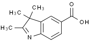 2,3,3-三甲基-3H-吲哚-5-羧酸|2,3,3-Trimethyl-3H-Indole-5-Carboxylic Acid|84100-84-5|Achem-block|97%|250mg
