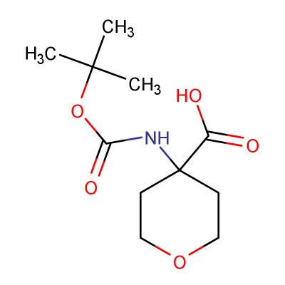 4-(Boc-氨基)四氢吡喃-4-羧酸 (CAS No.172843-97-9)