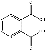 2,3-吡啶二甲酸 结构式