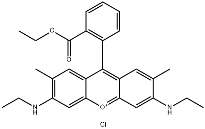 罗丹明 6G 结构式