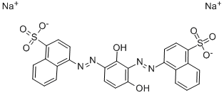 酸性棕 14 结构式