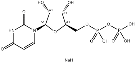 尿苷-5<i></i>'-二磷酸二钠盐 结构式