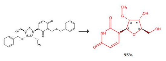 2<i></i><i></i>'-甲氧基尿苷的合成路线