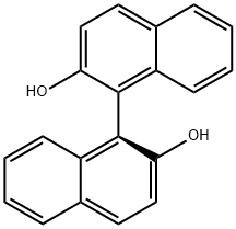 S-1,1<i></i>'-联-2-萘酚 结构式