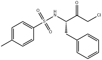 L-1,4<i></i>'-甲基磺酰基-2-苯基乙基氯甲基酮 結(jié)構(gòu)式