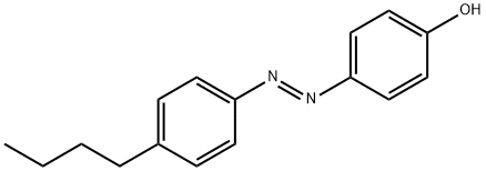 4-正丁基-4<i></i>'-羟基偶氮苯 结构式