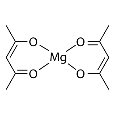 二(2,4-戊二酸)鎂(II) 結(jié)構(gòu)式