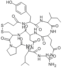 去氨缩宫素 结构式