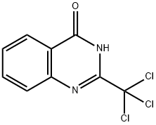 2-三氯甲基-4(3H)-喹唑啉酮 結(jié)構(gòu)式