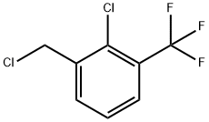 2-氯-5-三氟甲基氯苄 结构式
