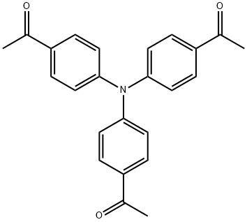 4,4<i></i>',4<i></i>'<i></i>'-TRIACETYLTRIPHENYLAMINE 结构式
