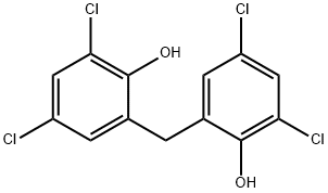 PHENOL,2,2<i></i>'-METHYLENEBIS[4,6-DICHLORO- 结构式