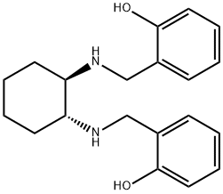 Phenol, 2,2<i></i>'-[(1R,2R)-1,2-cyclohexanediylbis(iminomethylene)]bis- 结构式