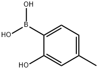 2-羟基-4-甲基苯硼酸 结构式