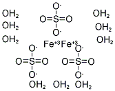 九水硫酸铁 结构式