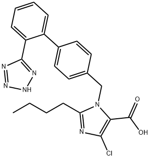 氯沙坦羧酸 結(jié)構(gòu)式
