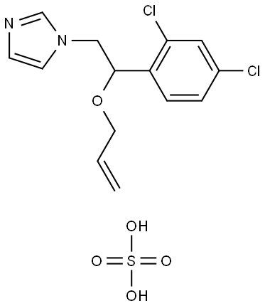 抑霉唑硫酸盐 结构式