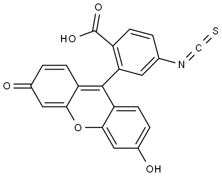 6-異硫氰基熒光素 結(jié)構(gòu)式