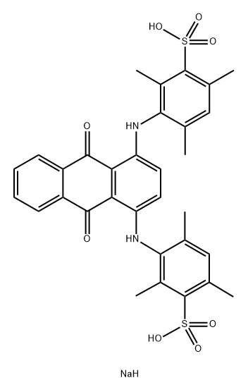 酸性蓝80 结构式