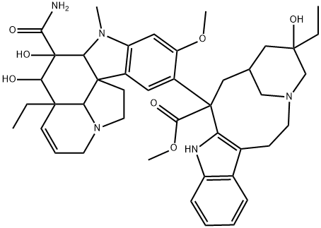 硫酸长春地辛 结构式