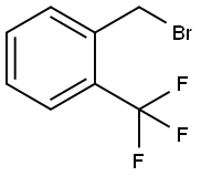 2-(三氟甲基)苄溴 结构式