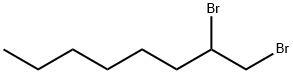 1,2-DIBROMOOCTANE 结构式