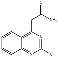 2-(2-氯喹唑啉-4-基)乙酰胺 結(jié)構(gòu)式