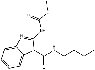苯菌灵 结构式
