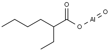 氧代-2-乙基己酸根合铝的均聚物 结构式