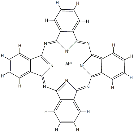 铝酞菁 结构式