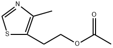 4-甲基-5-(2-乙酰氧乙基)噻唑 結(jié)構(gòu)式