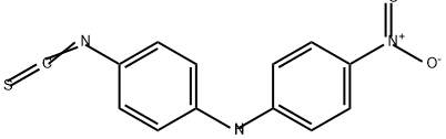 4-硝基-4<i></i>'-異硫氰基二苯胺 結(jié)構(gòu)式