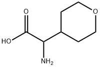 4<i></i>'-四氢吡喃基甘氨酸 结构式