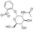 2<i></i>'-硝苯基-2-乙酰胺-2-脱氧-D-吡喃型葡萄糖酐 结构式
