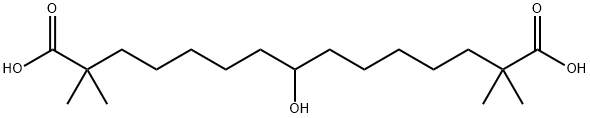 贝派地酸 结构式