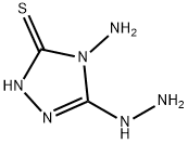 4-氨基-3-肼基-5-巰基-1,2,4-三氮唑 結(jié)構(gòu)式