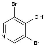 4-羟基-3,5-二溴吡啶 结构式