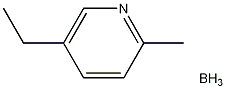 5-乙基-2-甲基吡啶硼烷 結(jié)構(gòu)式